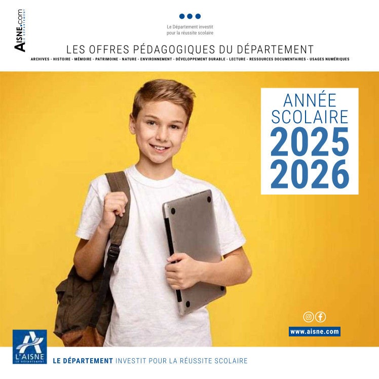 L'offre pédagogique du département de l'Aisne, 2025-2026 L'offre pédagogique du département de l'Aisne, 2025-2026