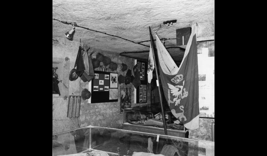 L'ancien musée de la Caverne du Dragon, en 1969