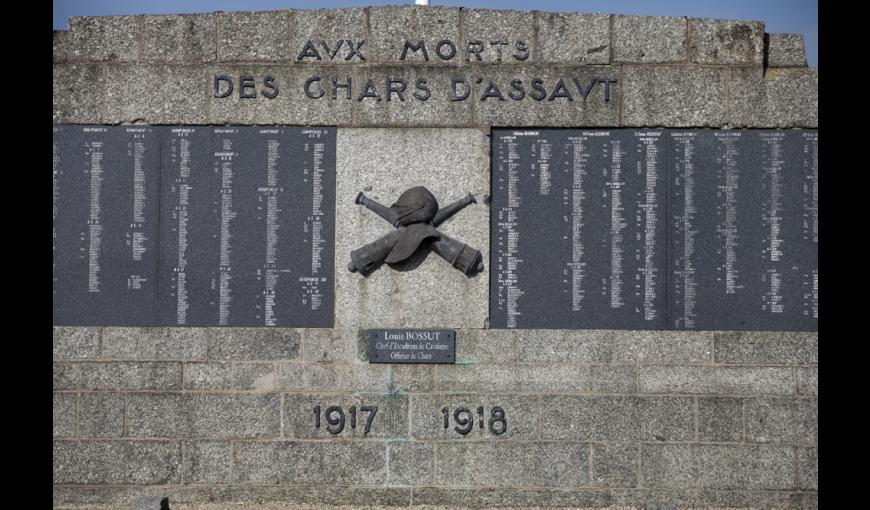 Monument national aux chars d'assaut à Berry-au-Bac (Aisne)