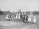 Match de rugby entre les équipes militaires française et néo-zélandaise en 1917 