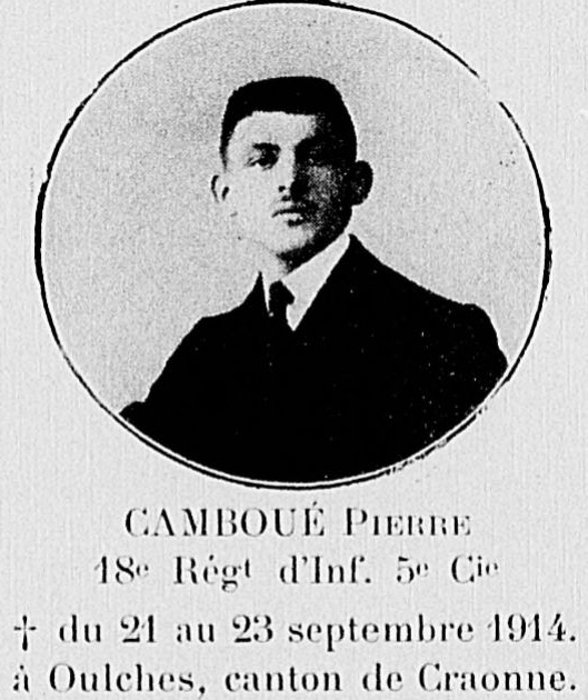 Pierre Gaston CAMBOUE Portrait