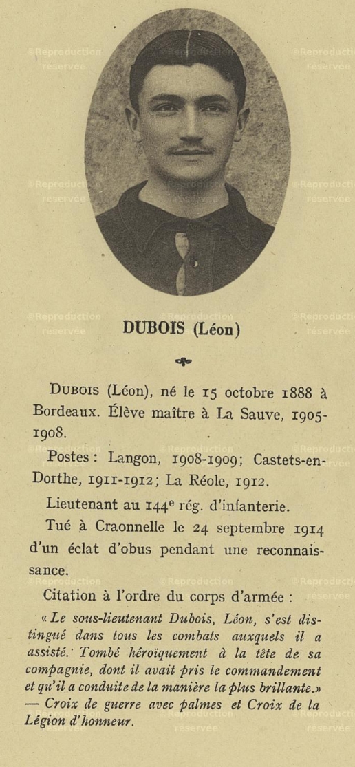 Léon DUBOIS