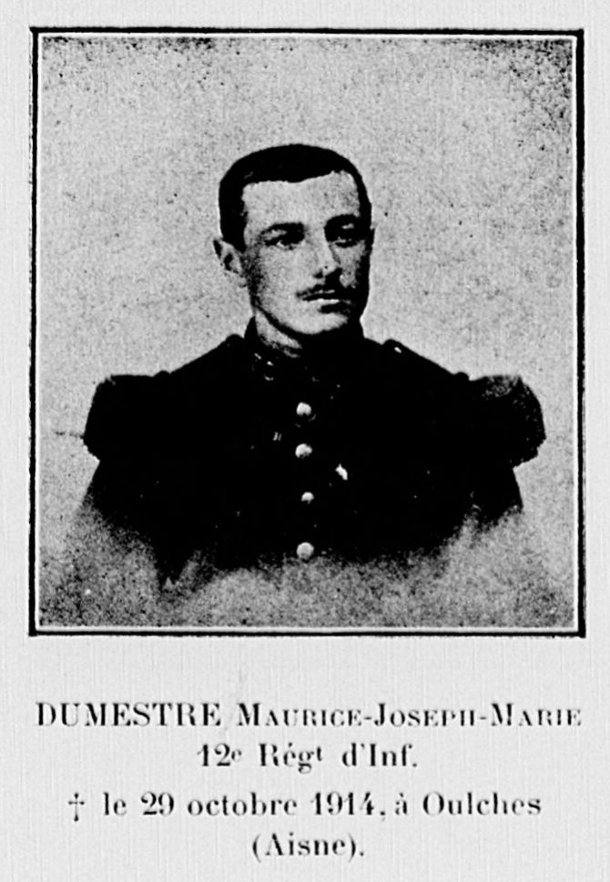 Maurice Joseph Marie DUMESTRE
