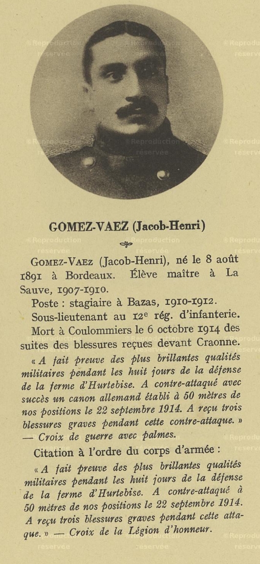 Jacob Henri GOMEZ VAEZ