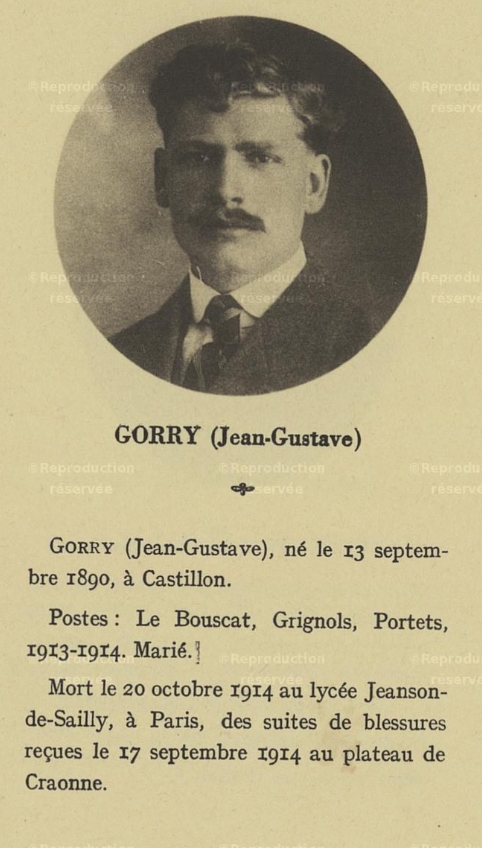 Jean Gustave GORRY