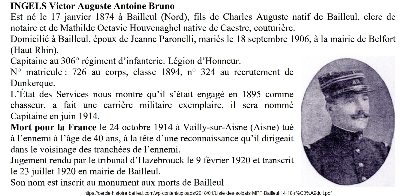 INGELS Victor Auguste Antoine Bruno