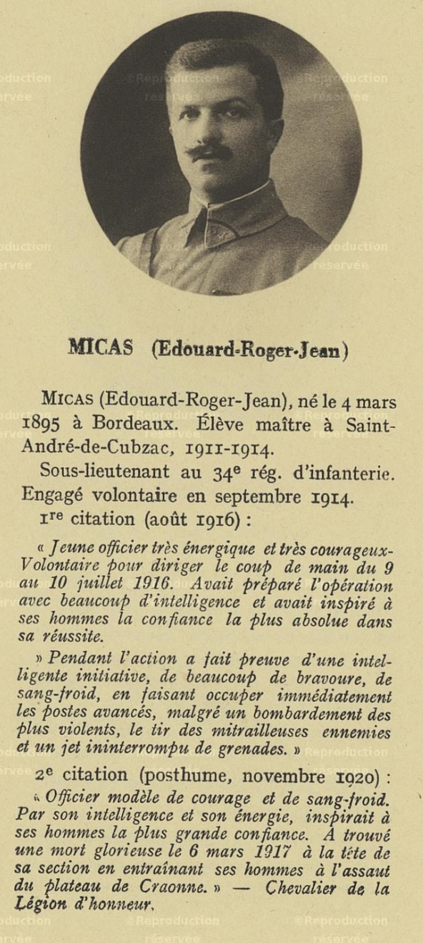 Edouard Roger MICAS