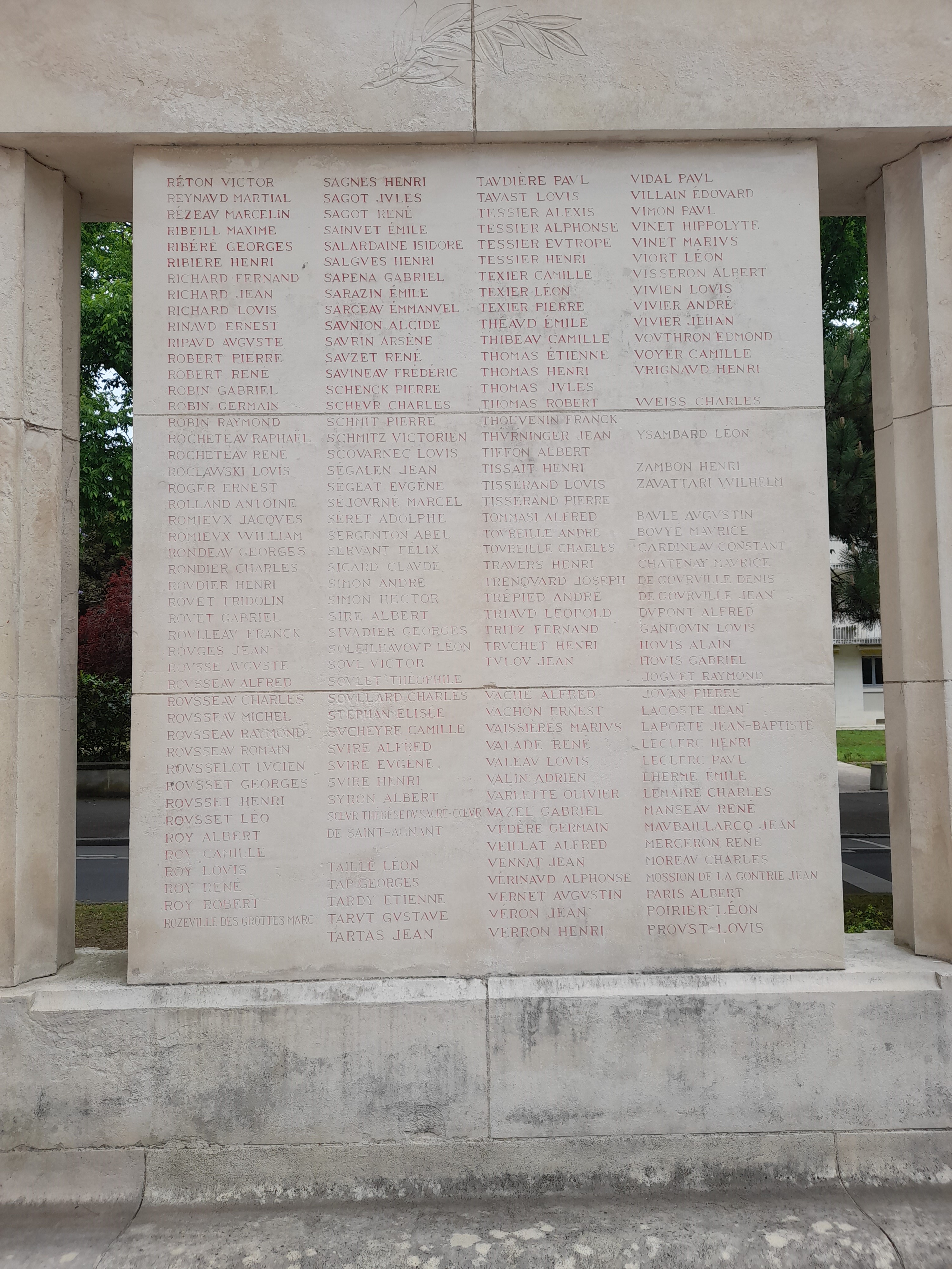 Monument aux morts La Rochelle (Charente-Maritime)