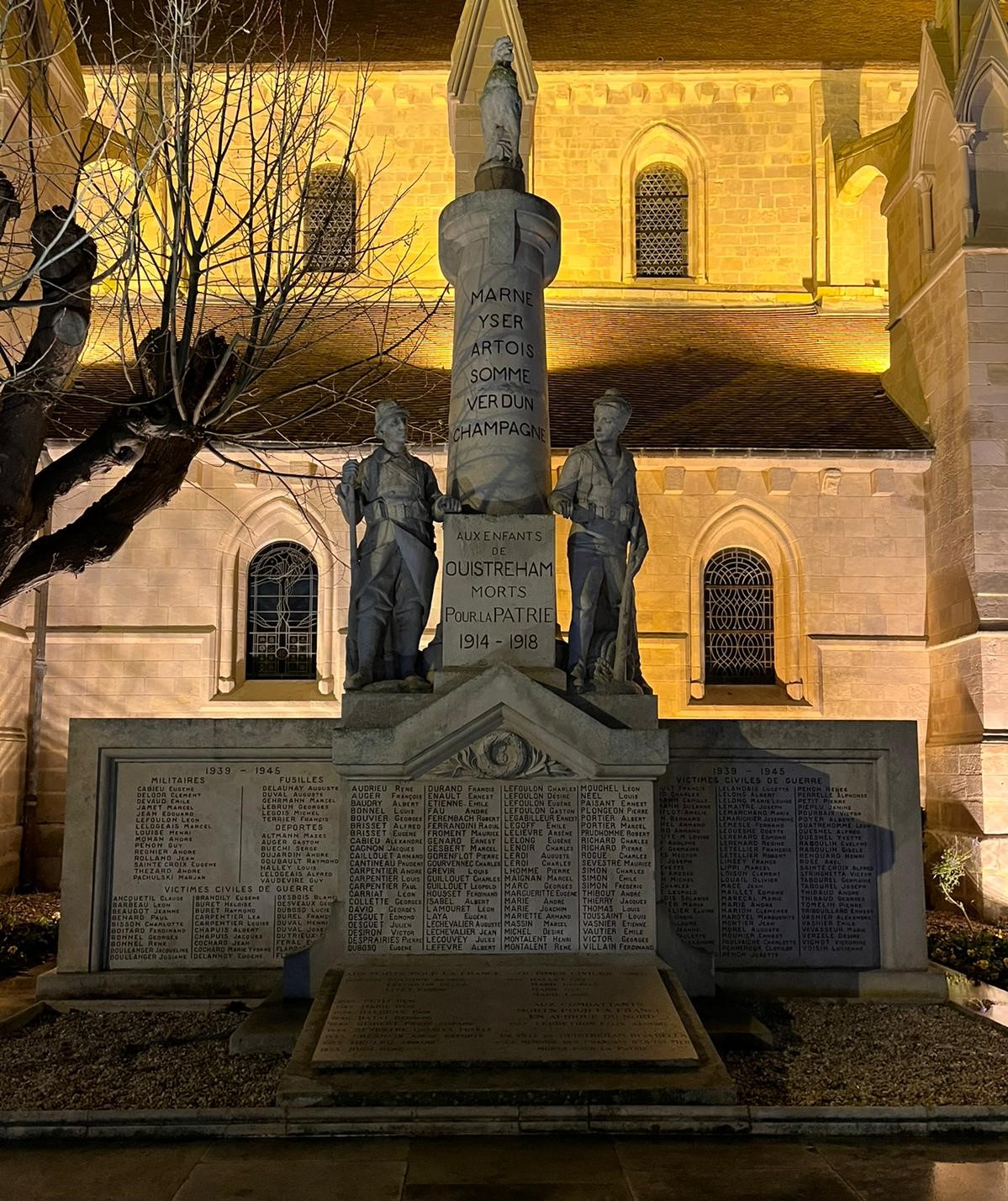 Monument aux Morts Ouistreham (Calvados)