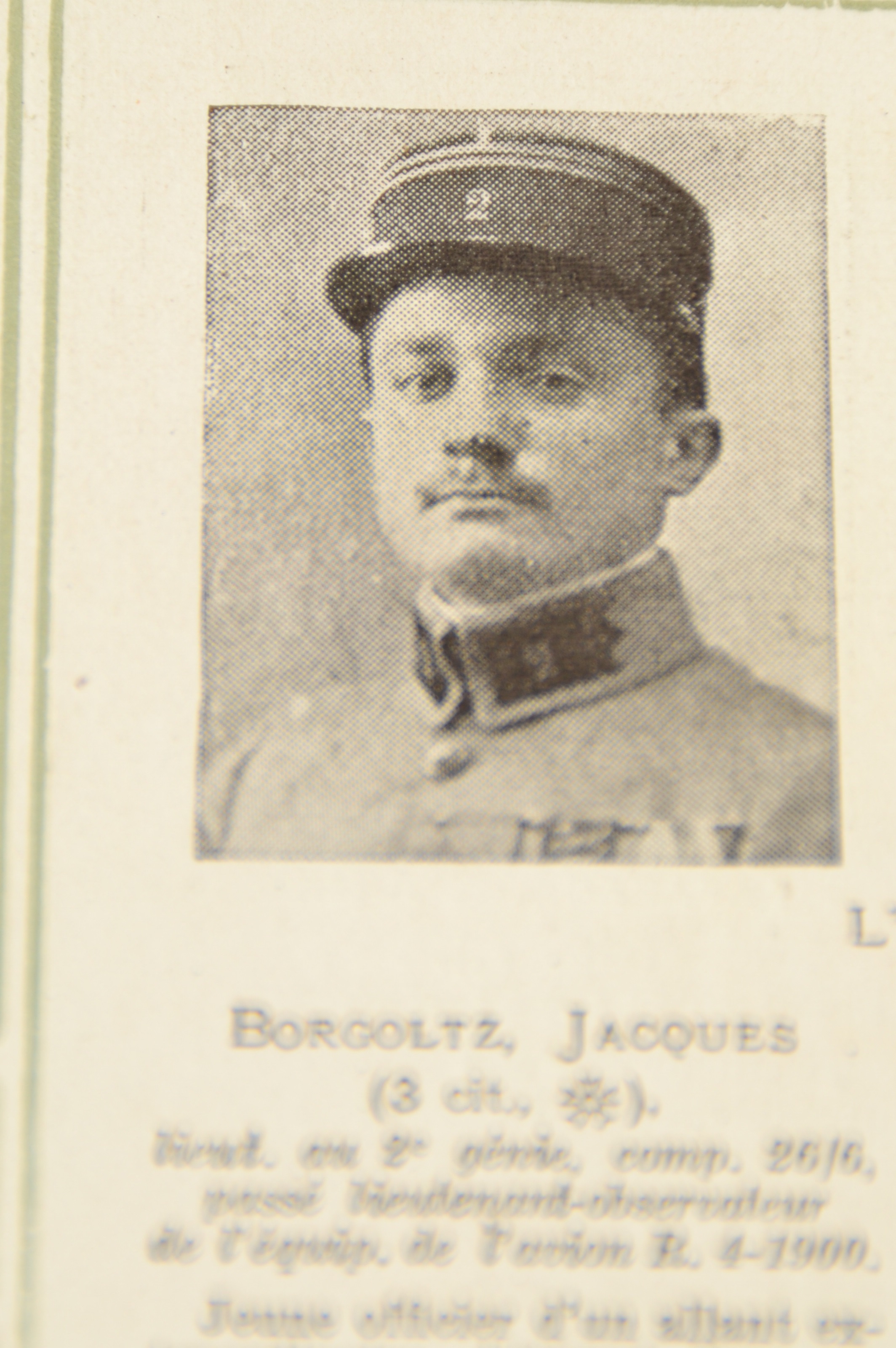 Borgoltz Jacques  portrait