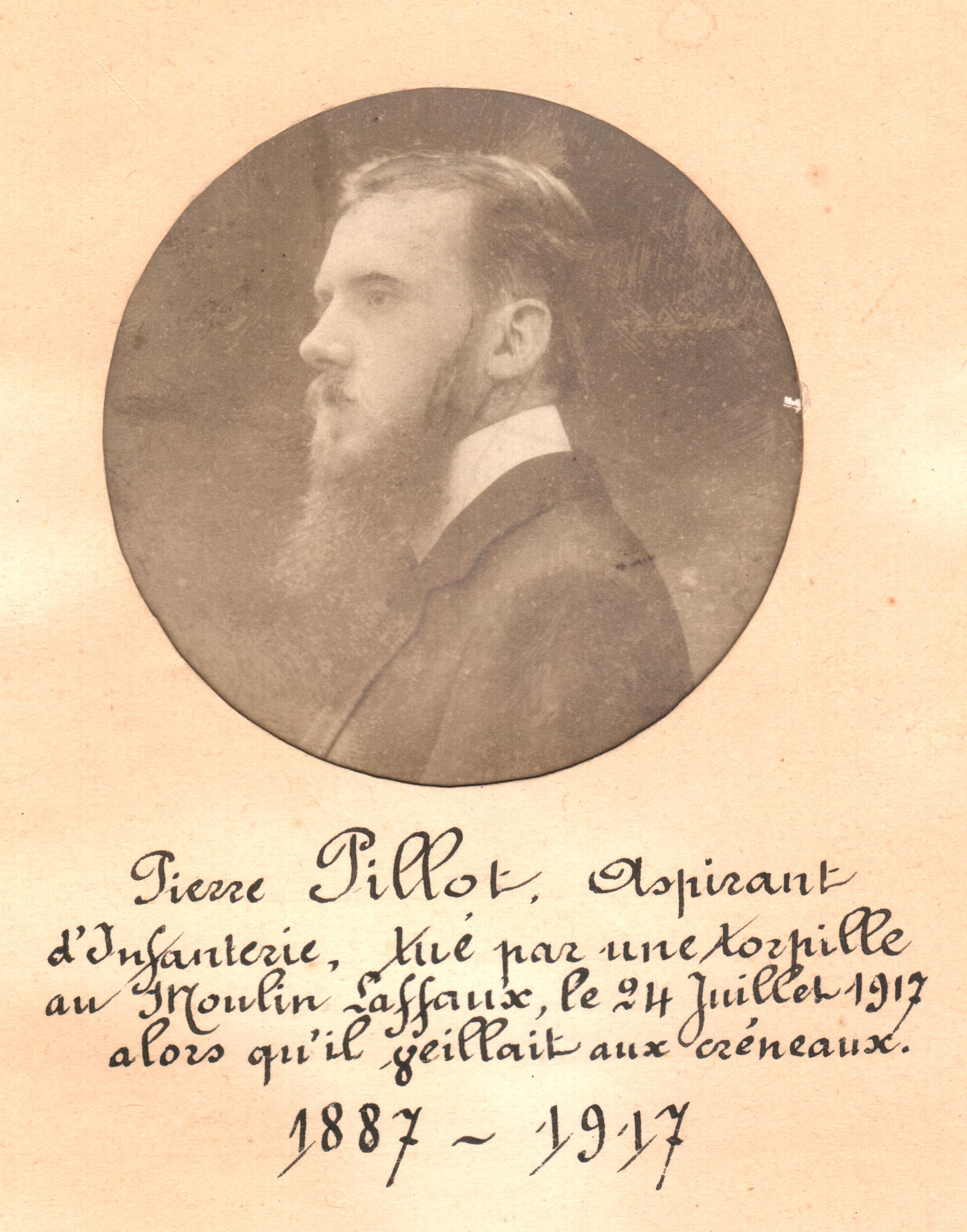 L'aspirant Pierre PILLOT