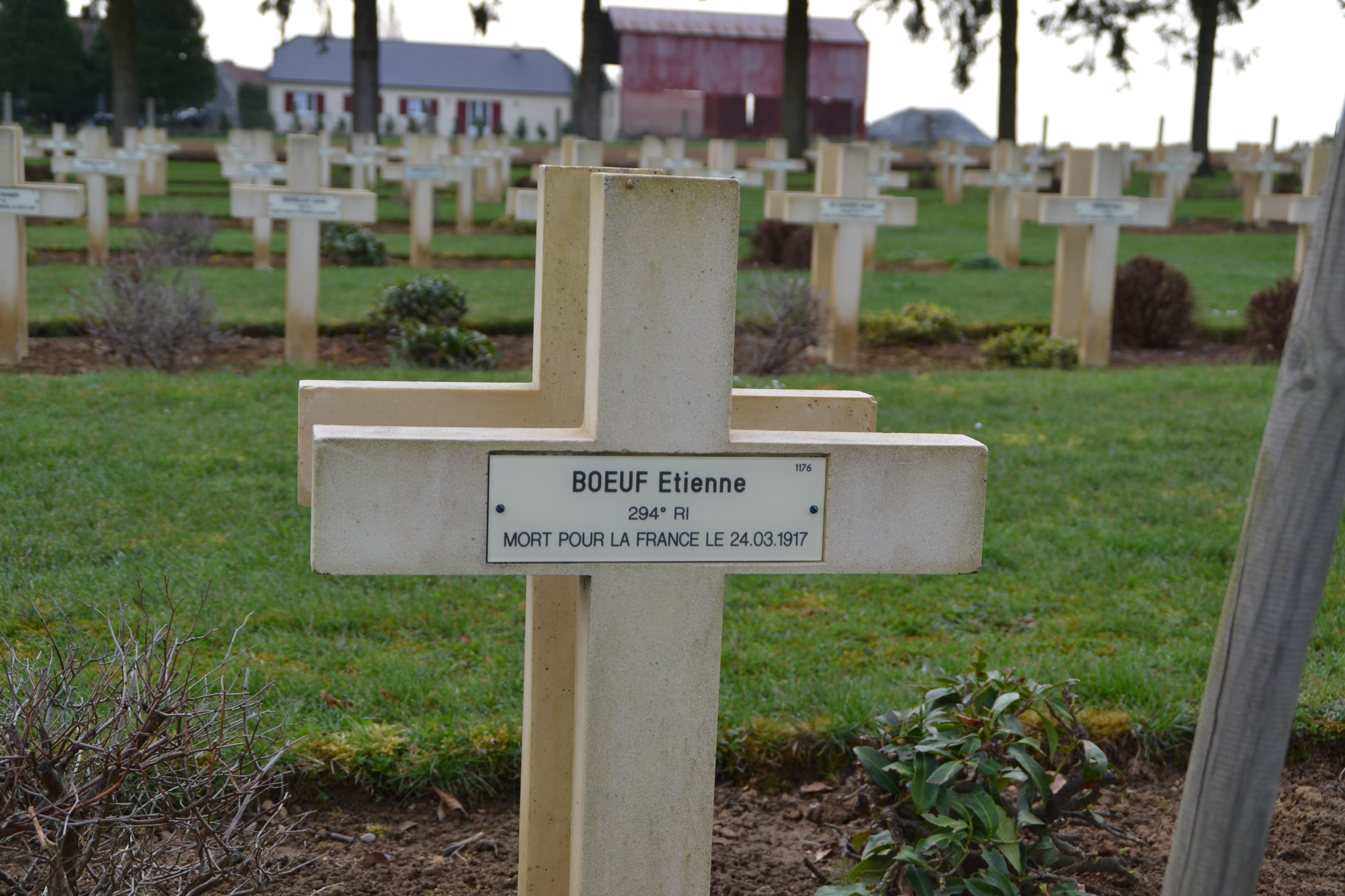 Boeuf Etienne André cimetière de Cerny en Laonnois 16/04/2213