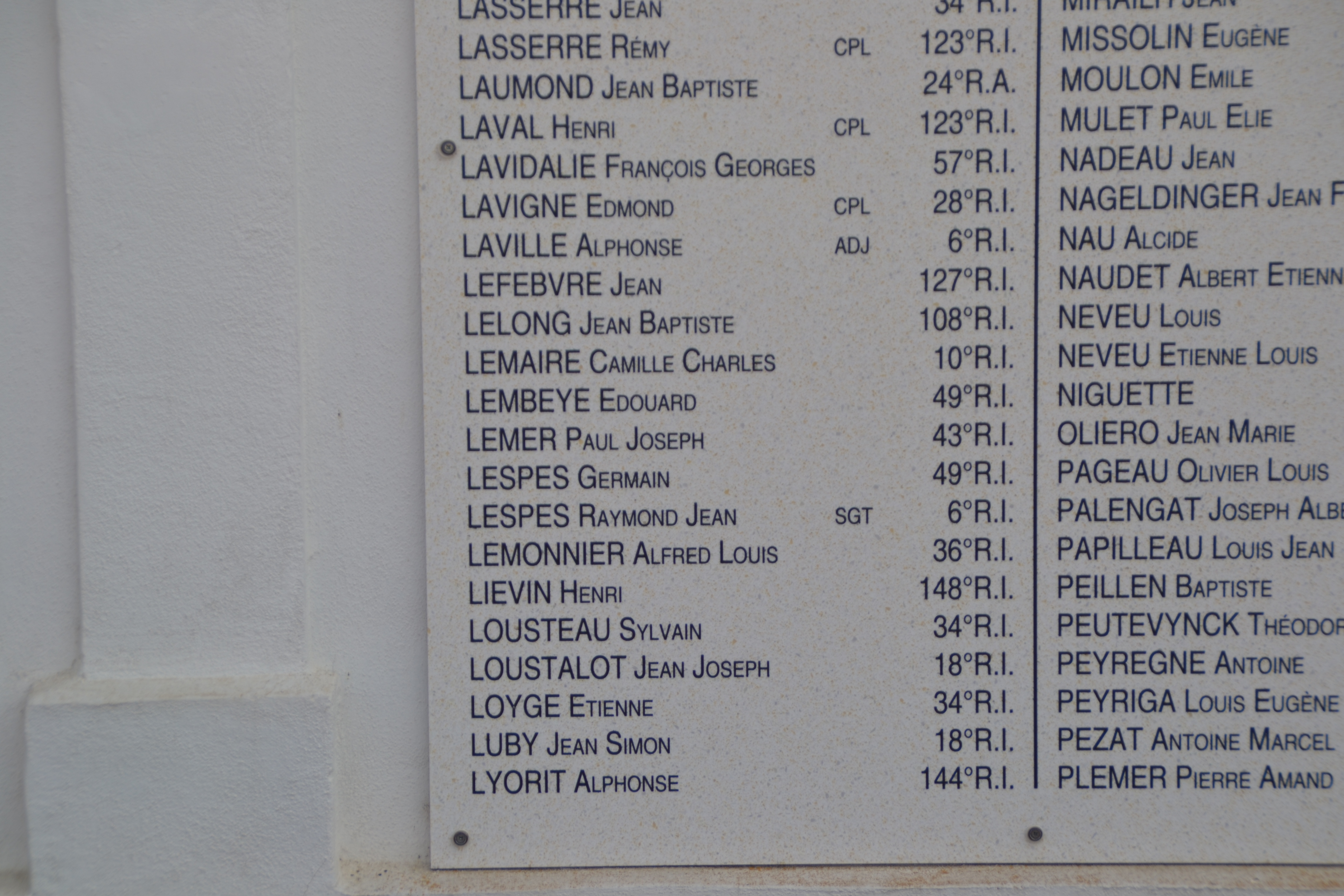 Lemonnier Alfred Louis sépulture - ossuaire  à Pontavert (Aisne)