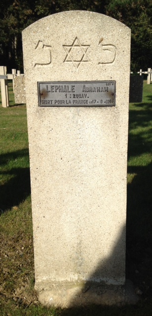 Lephale Abraham sépulture à Ambleny 10/2015
