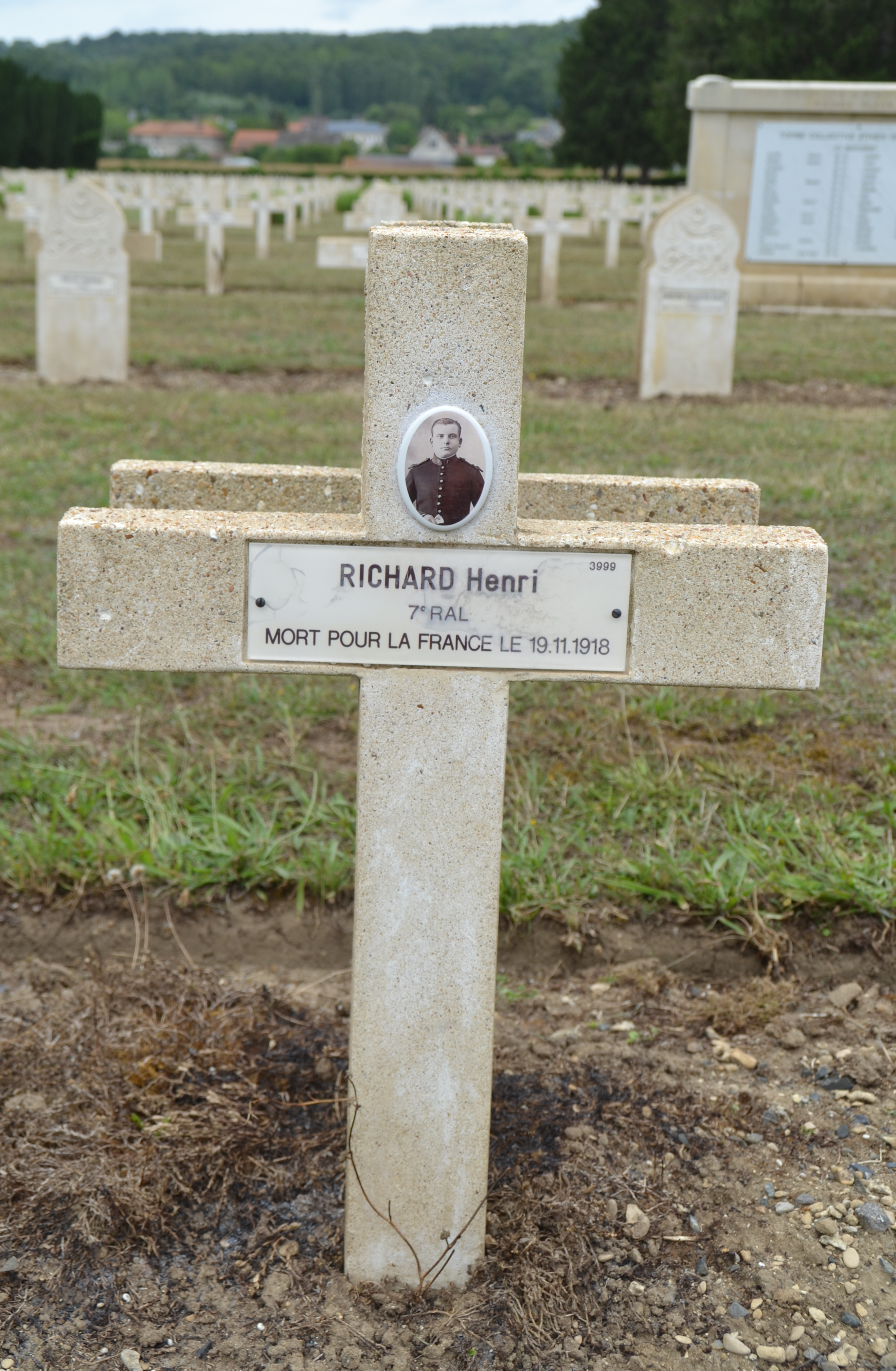 Richard Henri sépulture à Soupir 1 (Aisne)