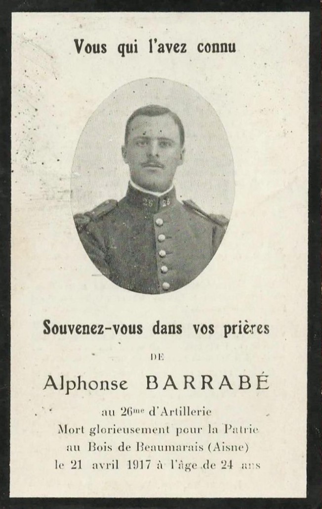 BARRABÉ Alphonse