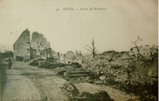 Ruines de la ferme de Rochefort - Ostel
