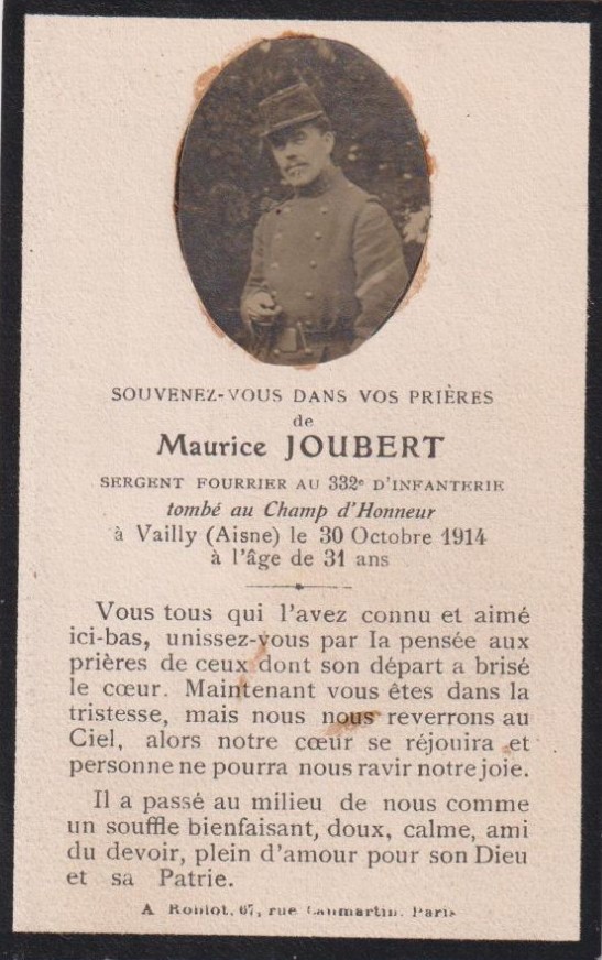JOUBERT Maurice