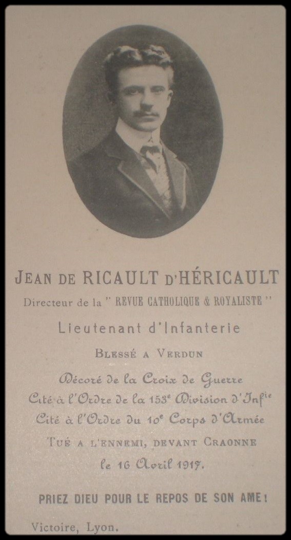 DE RICAULT Jean Charles