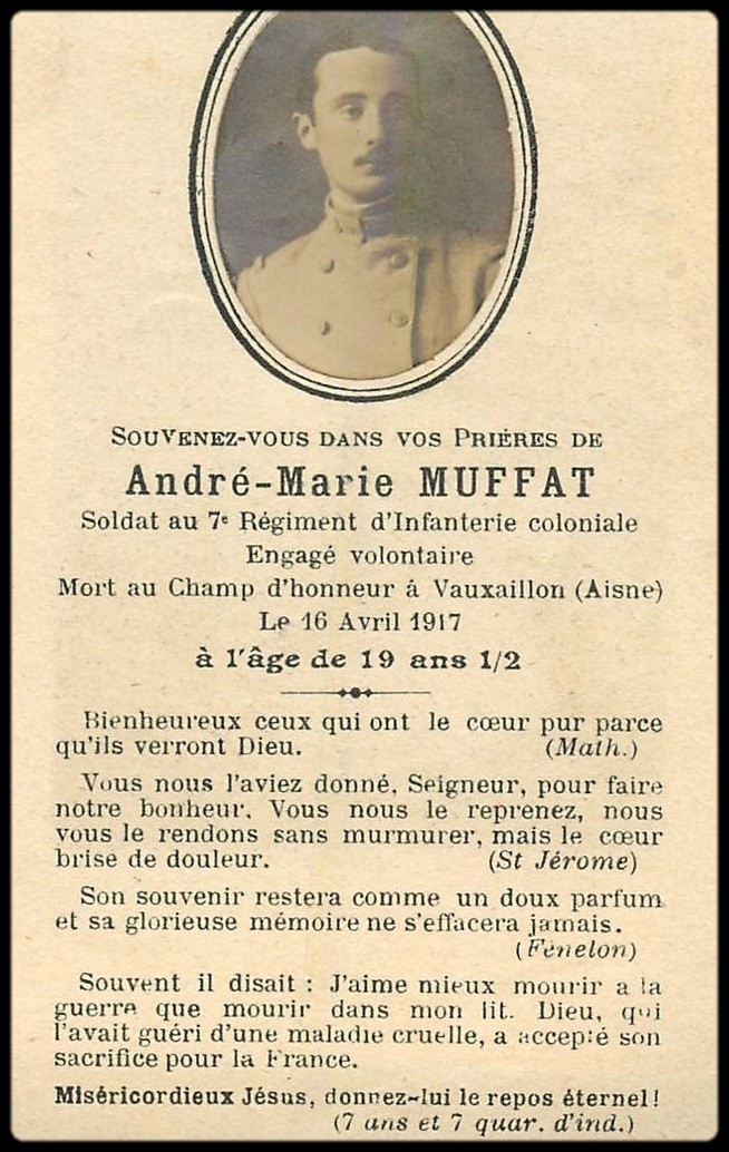 MUFFAT  André
