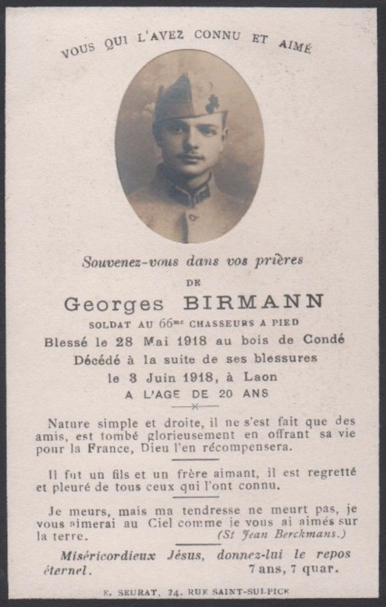 BIRMANN  Georges
