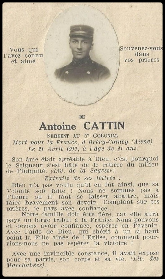 CATTIN  Antoine