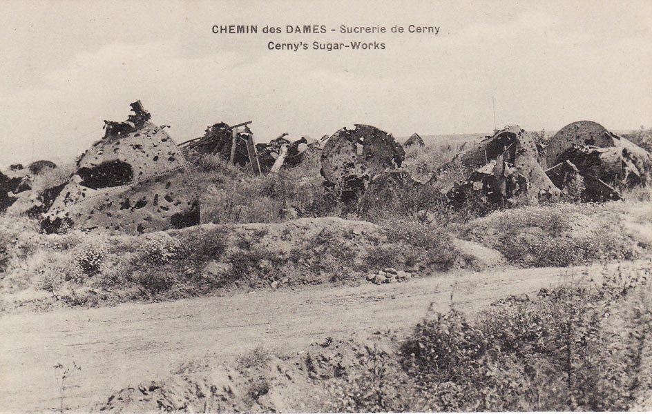Ruines de la sucrerie de Cerny