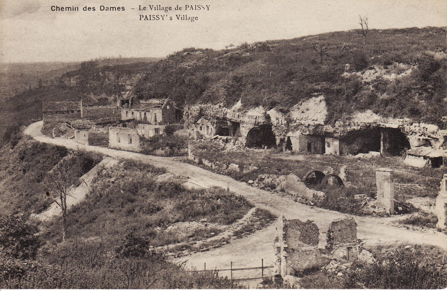 Paissy - ruines du village