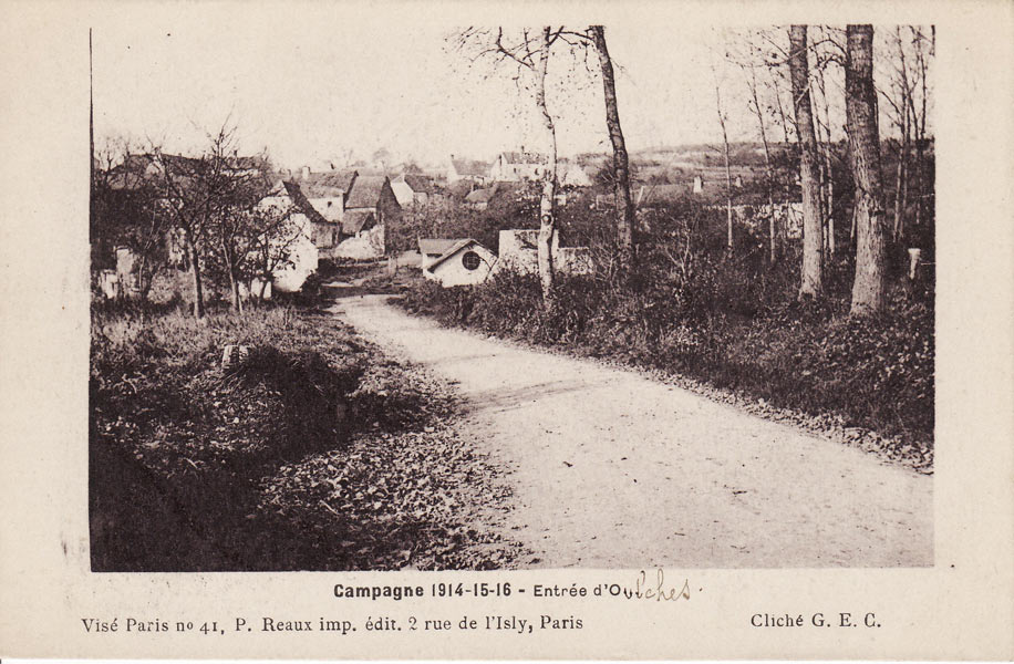 Oulches-la-Vallée-Foulon, entrée du village