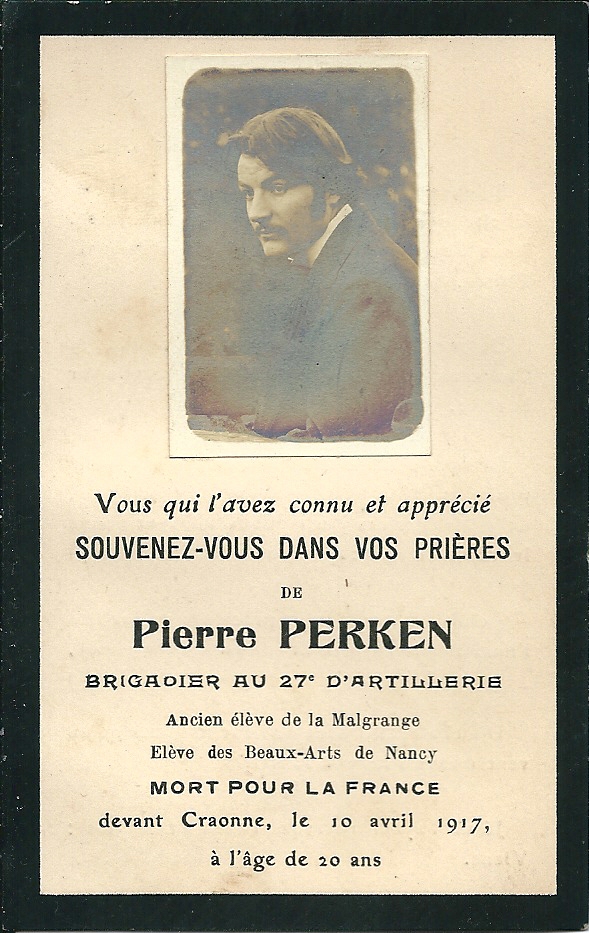 Souvenir Pierre Perken