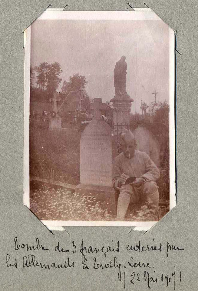 Photo de tombes (1917)