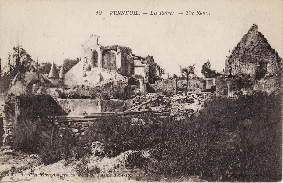 Les ruines de Verneuil