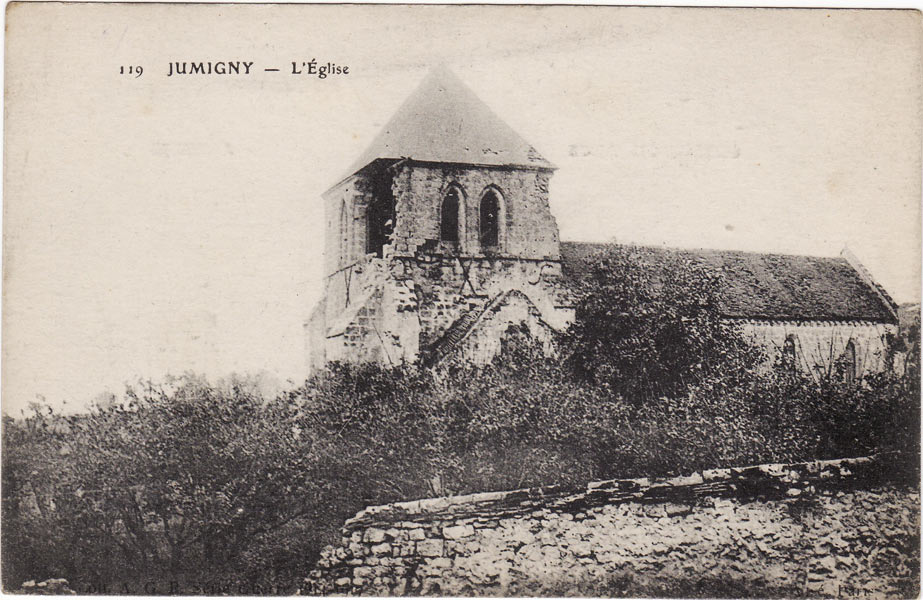 L'église de Jumigny