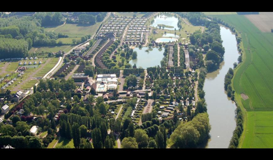 Camping vu du ciel